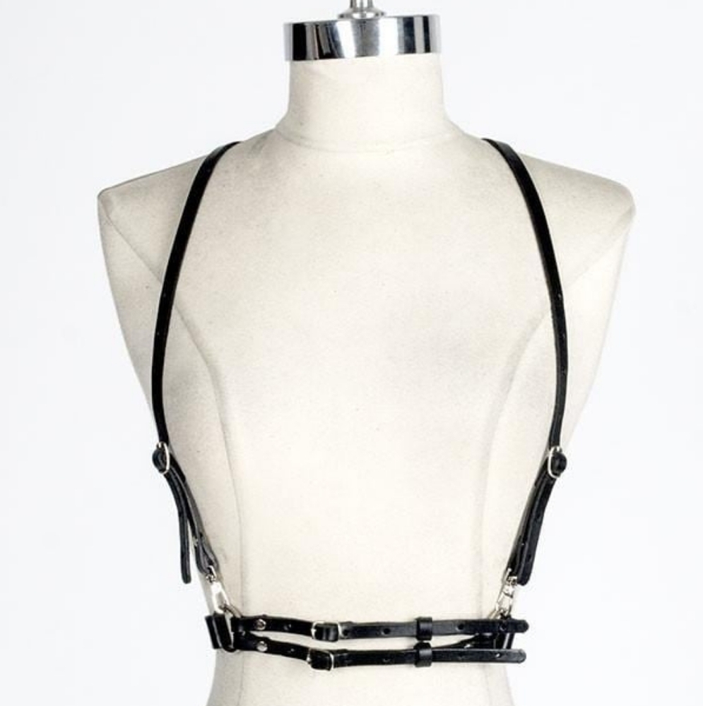 Zana Bayne Black Leather Belt Harness